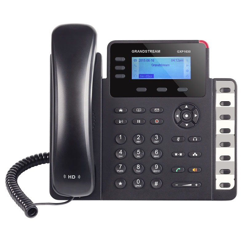 GXP1630潮流網絡雙千兆三線高清IP電話
